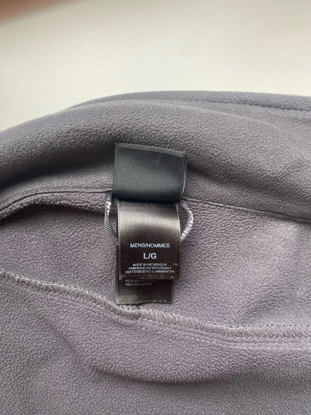 The North Face Men’s Softshell Jacket - Light Gray with Dark Gray Accents